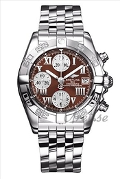 Breitling Galactic Chrono Galactic Brązowy/Stal Ø39 mm A133558L-095 / 197