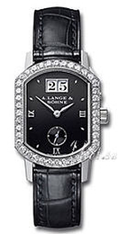 A. Lange & Söhne Arkade Czarny/Skóra 29x22 mm 801.069