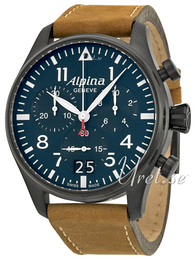Alpina Startimer Niebieski/Skóra Ø44 mm AL-372N4FBS6