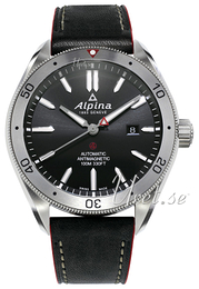 Alpina Alpiner Czarny/Skóra Ø44 mm AL-525BS5AQ6