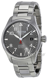 Alpina Startimer Szary/Stal Ø40 mm AL-525G3S6B