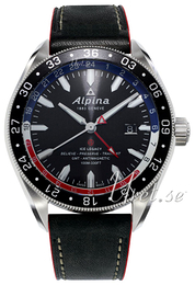 Alpina Alpiner Czarny/Skóra Ø44 mm AL-550GRN5AQ6