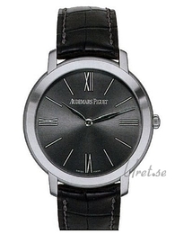 Audemars Piguet Jules Audemars Czarny/Skóra Ø39 mm 15093BC.OO.A002CR.01