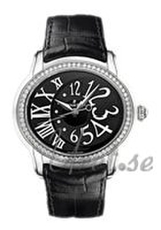 Audemars Piguet Millenary Black & White ladies Czarny/Skóra Ø39.5 mm 77301ST.ZZ.D002CR.01