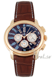 Audemars Piguet Millenary Chronograph Brązowy/Skóra 47x42 mm 26145OR.OO.D095CR.01