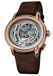 Audemars Piguet Millenary Chalcedony Szkieletowa tarczy/Skóra Ø34 mm 26354OR.ZZ.D080GA.01