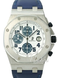 Audemars Piguet Royal Oak Offshore Srebrny/Skóra Ø42 mm 26020ST.OO.D020IN.01