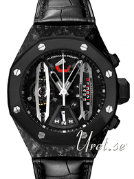 Audemars Piguet Royal Oak Offshore Carbon Concept Tourbillon and Chronograph Czarny/Skóra Ø44 mm 26265FO.OO.D002CR.01