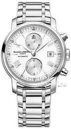 Baume & Mercier Classima Executives Biały/Stal Ø42 mm MOA8732