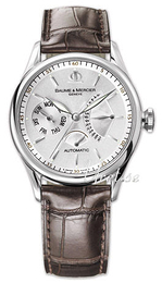 Baume & Mercier Classima Executives Srebrny/Skóra Ø39 mm MOA8736