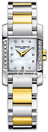 Baume & Mercier Diamant Biały/Stal 34x22 mm MOA8599