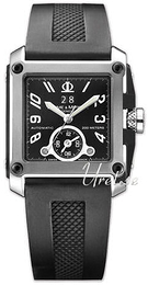 Baume & Mercier Hampton Czarny/Guma 45x34 mm MOA8749