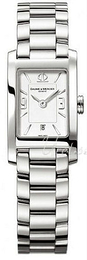 Baume & Mercier Hampton Biały/Stal 34x22 mm MOA8813
