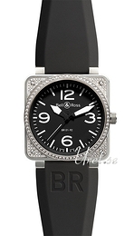 Bell & Ross Instrument Czarny/Guma 46x46 mm BR0192TOPDIABLA