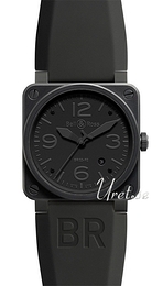 Bell & Ross Instrument Czarny/Guma 42x42 mm BR0392PHA