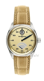 Bell & Ross Vintage Żółte złoto/Skóra JUMHOUPOWRES