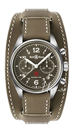 Bell & Ross Vintage Brązowy/Skóra MIL126