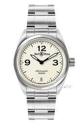 Bell & Ross Vintage Beżowy/Stal Ø34 mm VINMEDAUTBEI