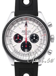 Breitling Chrono-Matic 49 Biały/Guma Ø49 mm A1436002-G658-201S-A20D.2