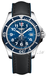 Breitling Superocean II 42 Niebieski/Skóra Ø42 mm A17365D1-C915-223X-A18BA.1