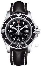 Breitling Superocean II 44 Czarny/Skóra Ø44 mm A17392D7-BD68-435X-A20BASA.1