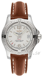 Breitling Colt Lady Srebrny/Skóra Ø33 mm A7738811-G793-406X-A14BA.1