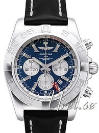 Breitling Chronomat GMT Niebieski/Skóra Ø47 mm AB041012-C834-441X-A20BA.1