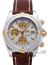 Breitling Chronomat Calibre 13 Biały/Skóra Ø43.7 mm B1335611-G570-739P-A20BA.1
