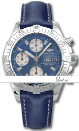 Breitling Chrono Superocean Niebieski/Skóra Ø42 mm A13340-021 Blue Calf