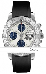 Breitling Chrono Superocean Srebrny/Guma Ø42 mm A13340-2621 Black Rubber