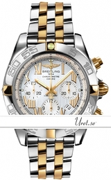 Breitling Chronomat 44 Biały/Stal Ø43.5 mm IB0110-756