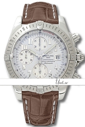 Breitling Chronomat Calibre 13 Srebrny/Skóra Ø43.7 mm A13356-3512 Brown Croco
