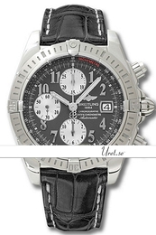 Breitling Chronomat Calibre 13 Szary/Skóra Ø43.7 mm A13356-2112 Black Croco
