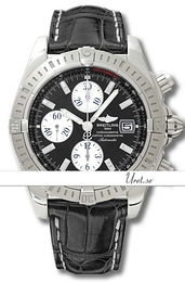 Breitling Chronomat Calibre 13 Czarny/Skóra Ø43.7 mm A13356-0112