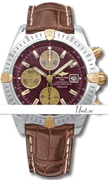 Breitling Chronomat Calibre 13 Czerwony/Skóra Ø43.7 mm B13356-1512 Brown Croco