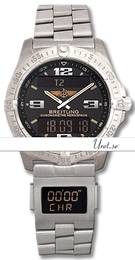 Breitling Co-Pilot Czarny/Tytan 27x22 mm E79362-108C / 257