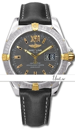 Breitling Cockpit Szary/Skóra Ø41 mm 183GREY