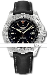 Breitling Colt Automatic Czarny/Skóra Ø41 mm A17380-101 / 330