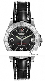 Breitling Colt Oceane Czarny/Skóra Ø33 mm A77380-3012 Black Croco