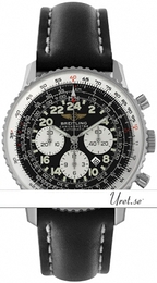 Breitling Cosmonaute Czarny/Skóra Ø41.5 mm A22322-161 / 113