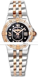 Breitling Starliner Czarny/Stal Ø30 mm C71340-106