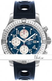Breitling Avenger Super Avenger Niebieski/Guma Ø48 mm A13370-0218 Blue Rubber