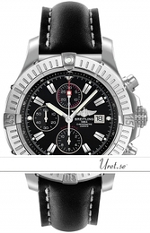 Breitling Avenger Super Avenger Czarny/Skóra Ø48 mm A13370-101 Black Calf