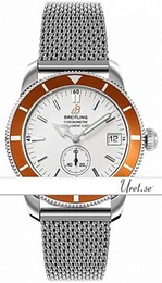 Breitling Superocean Heritage 38 Heritage Srebrny/Stal Ø38 mm A37320-178 / 306