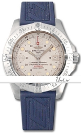 Breitling Superocean Steelfish Srebrny/Guma Ø44 mm A17390-1714