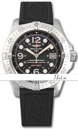 Breitling Superocean Steelfish Czarny/Guma Ø44 mm A17390-3014