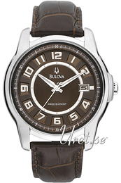 Bulova Precisionist Brązowy/Skóra Ø42.2 mm 96B128