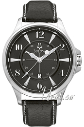 Bulova Adventurer Czarny/Skóra Ø44 mm 96B135