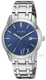 Bulova Dress Niebieski/Stal Ø40 mm 96B222