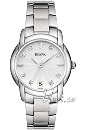 Bulova Diamond Srebrny/Stal Ø31 mm 96P104